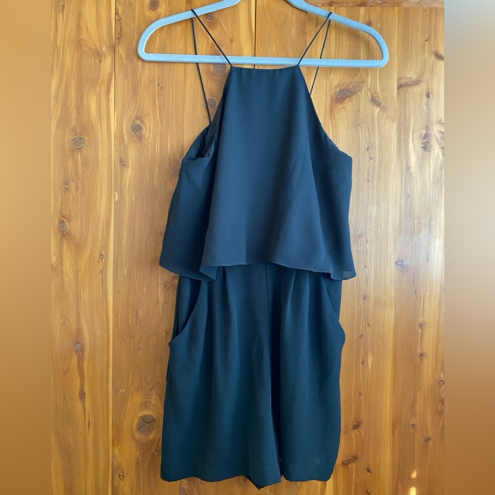 Black Express Romper